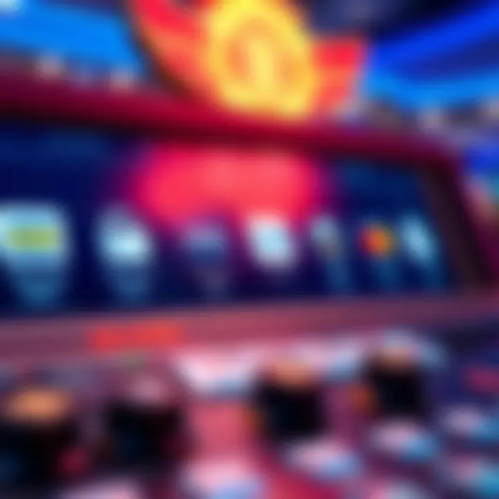 Secure digital payment methods icons displayed on a gaming platform dashboard