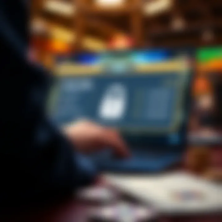 Illustration of a secure online withdrawal process with a focus on security and timely payouts