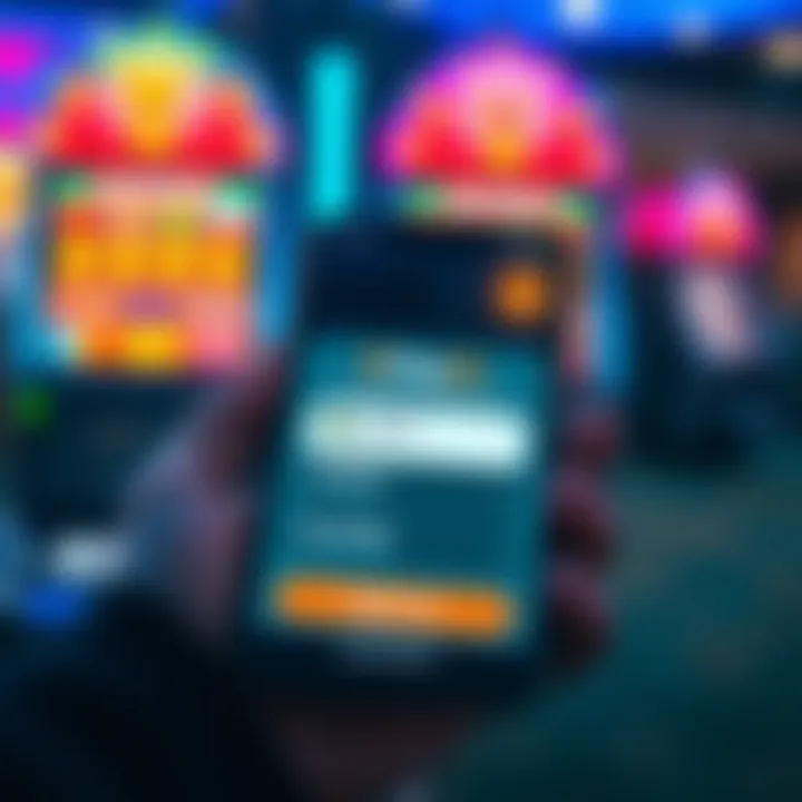 Digital wallet on smartphone showing PayID payment option for online pokies