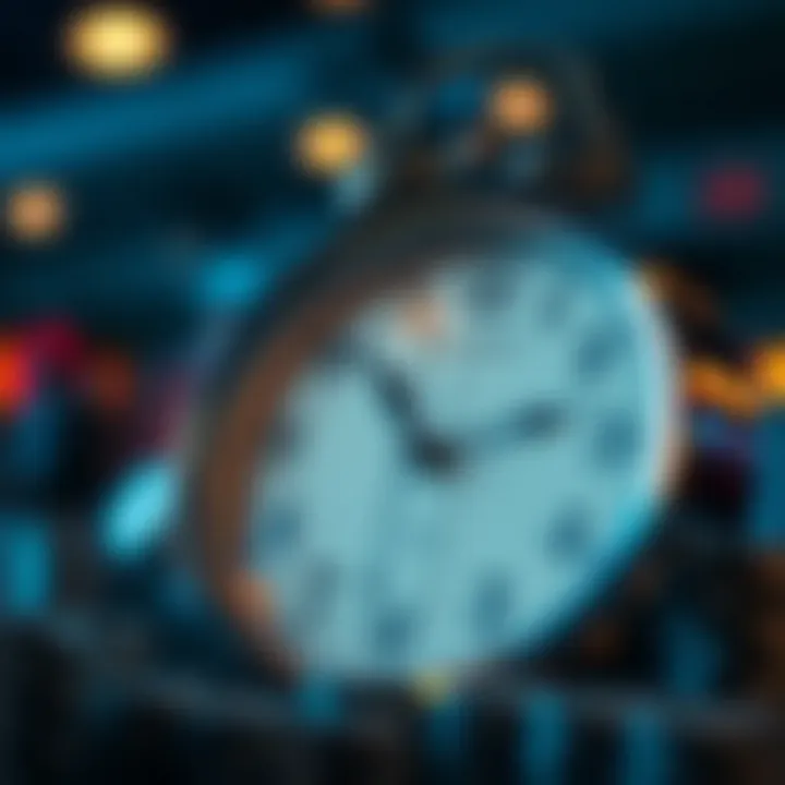 Clock symbolizing the time taken for casino withdrawal transactions