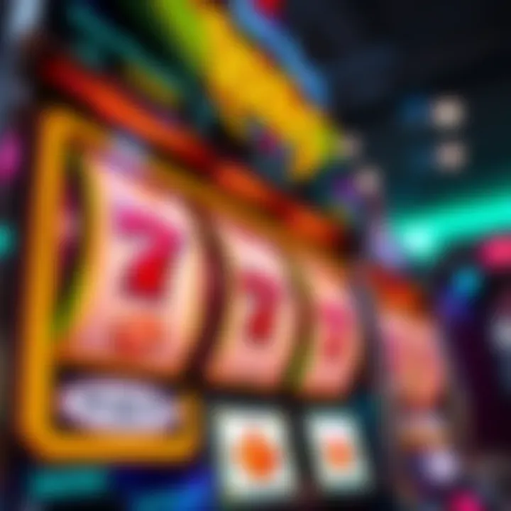 Colorful Royal Reels slot machine with jackpot symbols glowing