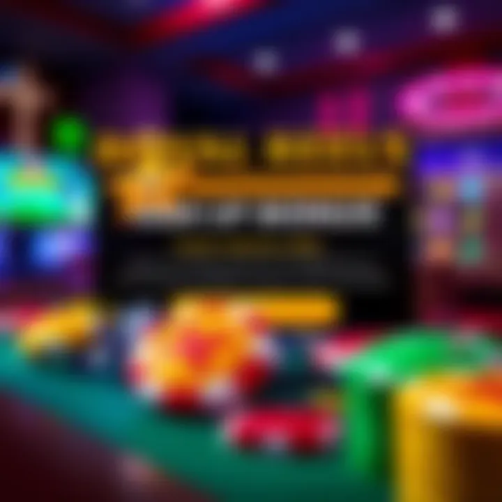 Overview of Royal Reels Sign Up Bonus Offer Illustration showing the Royal Reels casino welcome offer details with chips and slot game symbols