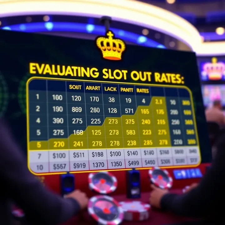 Evaluating Slot Payout Rates and Strategies on Royal Reels Graphical representation of slot payout rates and player strategies on Royal Reels platform