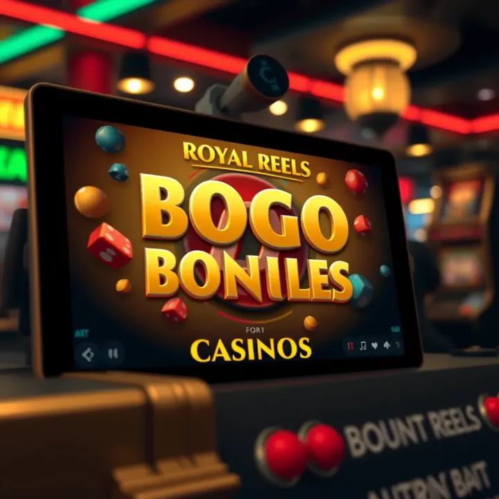 Online casino interface displaying no deposit bonus offer