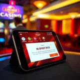 Illustration of a casino bonus offer notification on a digital device screen