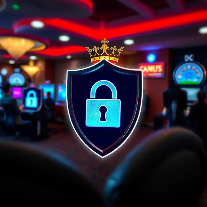Enhancing Security for Your Royal Reels Account Secure account protection with shield and lock symbol