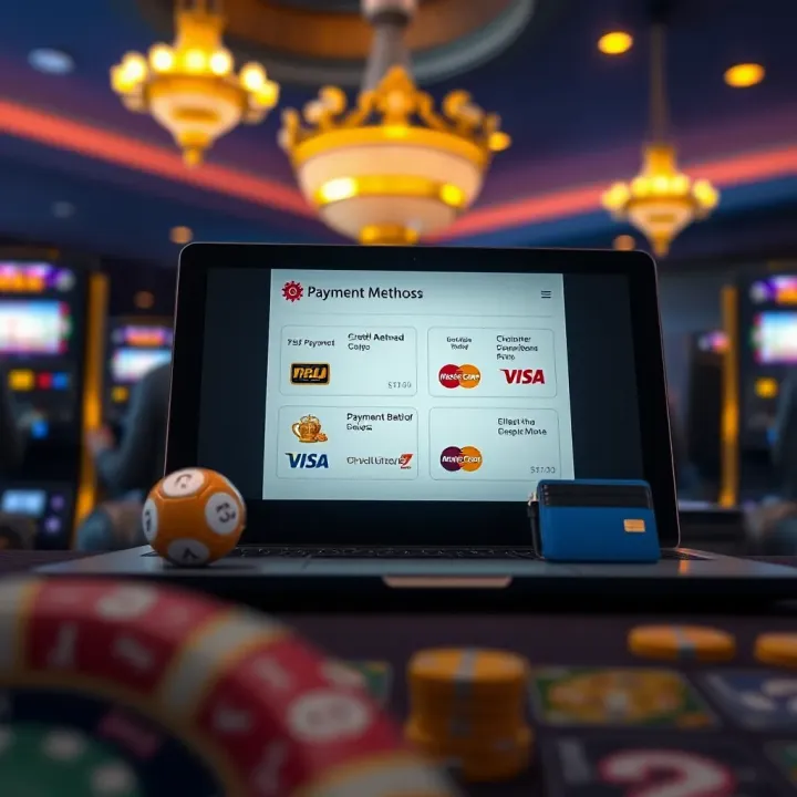 Secure online payment options with icons representing credit cards and digital wallets