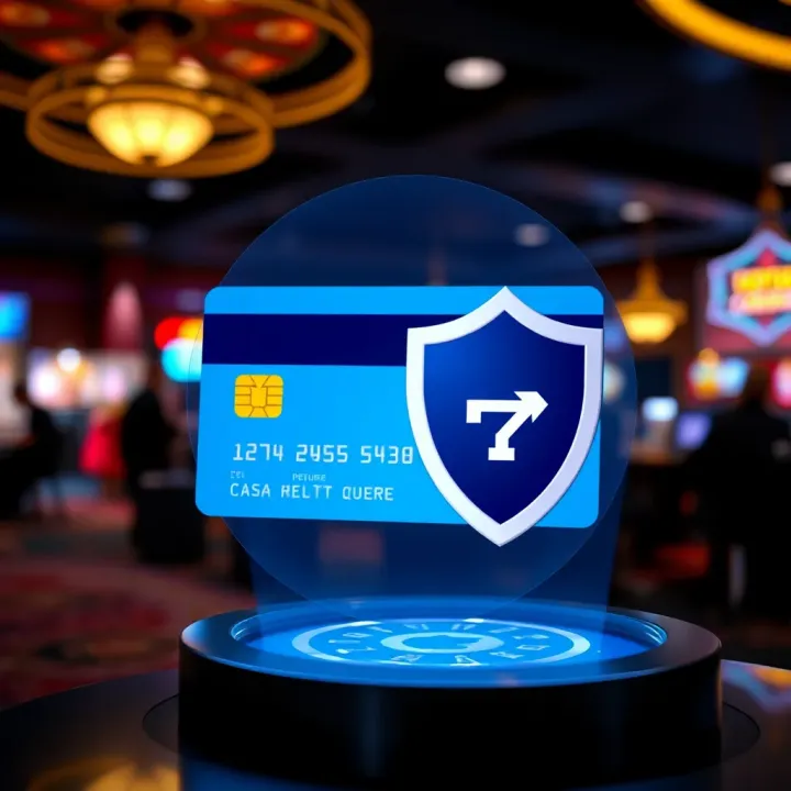 Secure payment methods icon with credit card and shield symbol indicating safe transactions