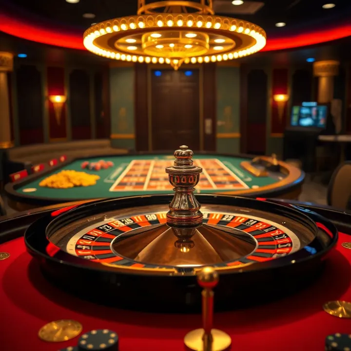 Exciting online roulette table with dynamic betting options and elegant design