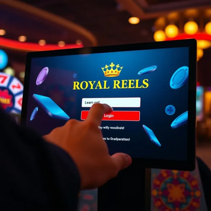 User entering credentials on a digital platform login screen
