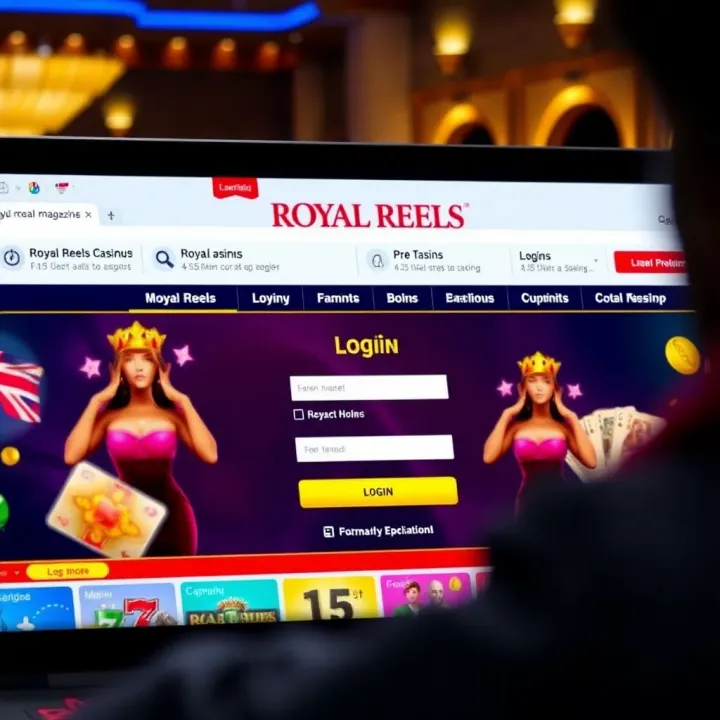 How to Sign Up and Log In to Royal Reels Casino Australia
