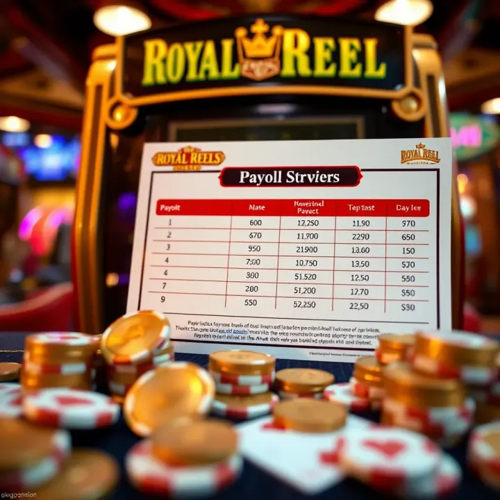 Illustration of payout charts and coins symbolizing bankroll growth and strategy