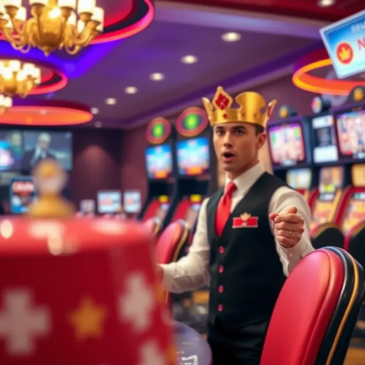Visual representation of enhanced player experience and expanded game selection through Royal Reels alliances