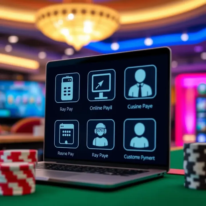 Secure Payments and Reliable Support at Royal Reels Casino Secure online payment options and customer support icons representing safe transactions and assistance