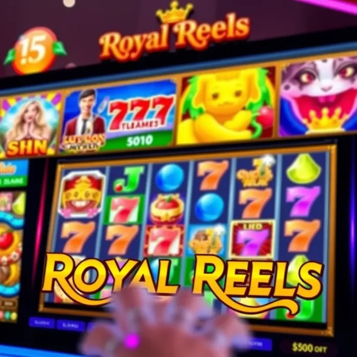 Colorful slot machine interface displaying diverse game themes and vibrant symbols