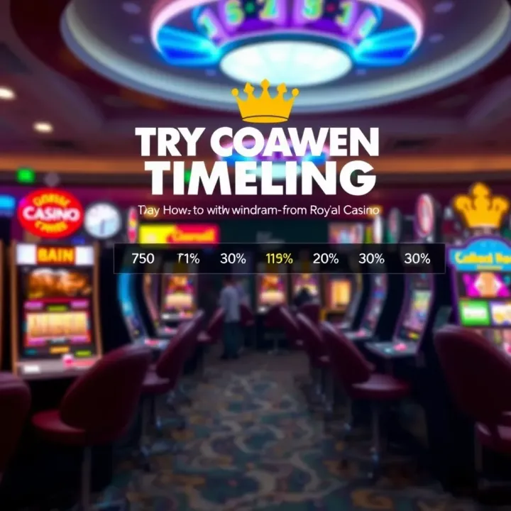 Graphic depicting the typical timeline for completing withdrawal transactions on a casino platform
