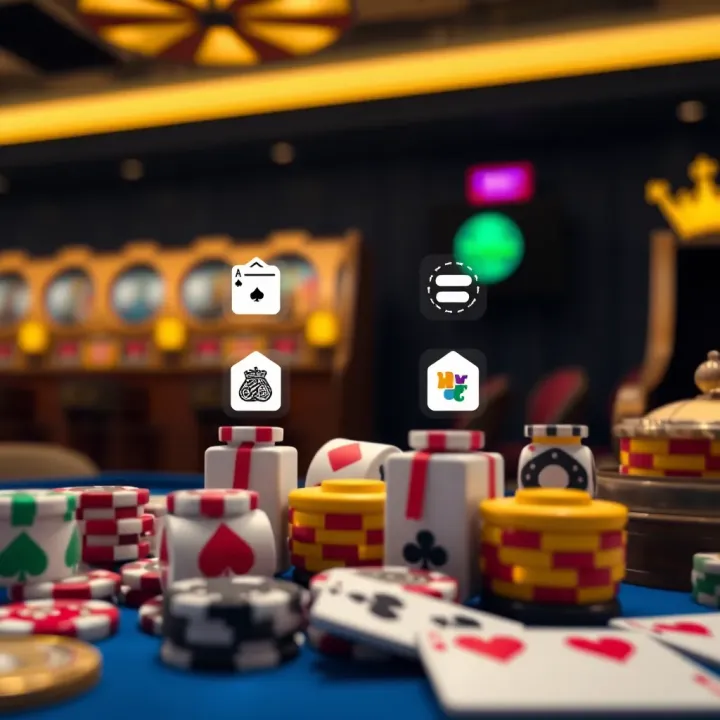 Variety of payment method icons used for withdrawing casino winnings