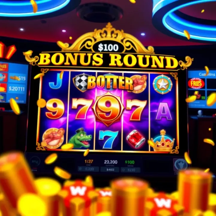 Bonus round screen with dynamic elements and winning opportunities in Royal Reels